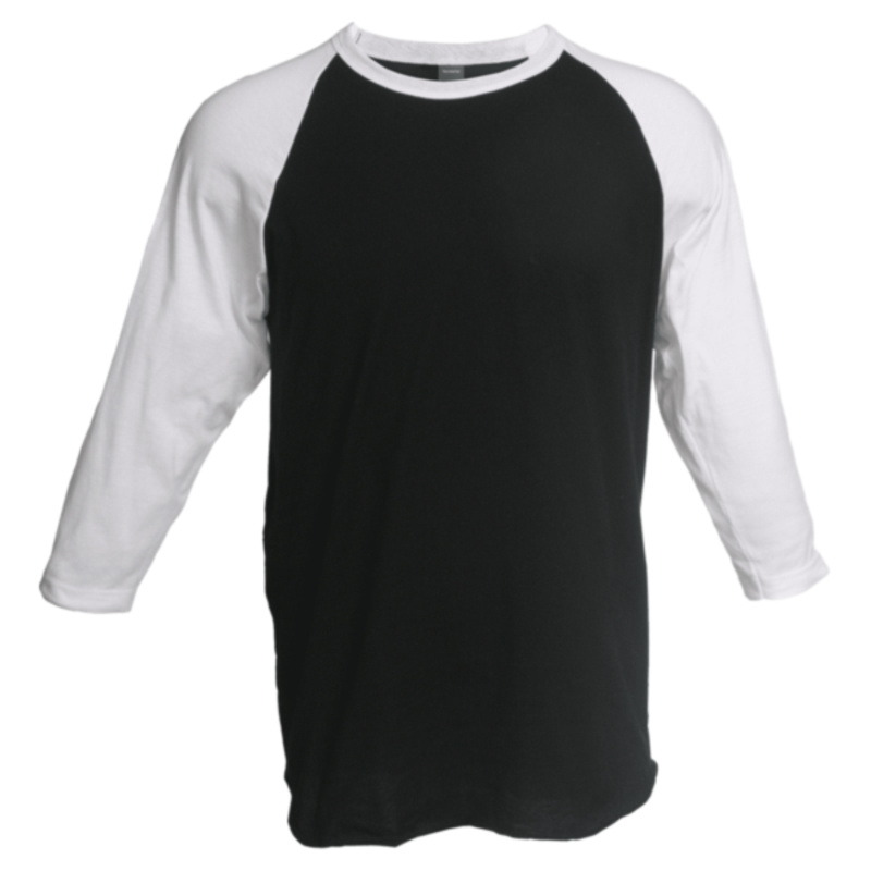 Unisex Fine Jersey Raglan T-Shirt Thumbnail